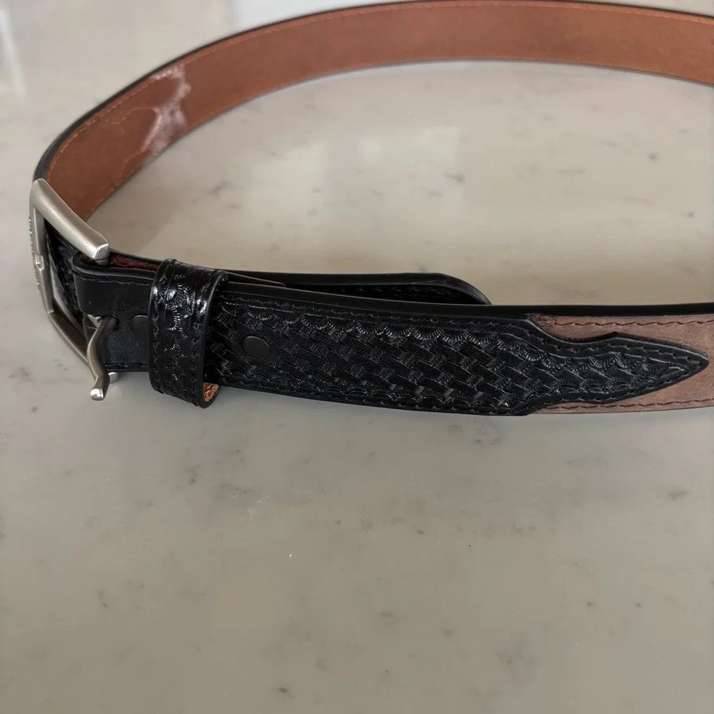 Georgia Boot Leather Belt‎ Size 44